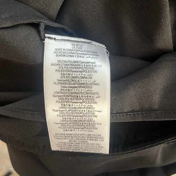 BCBG MaxAzria Hanah Layered Lace Mini Dress in Black - Picture 6 of 7